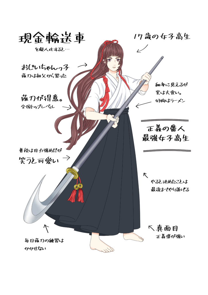 現金輸送車を擬人化で解説 第5弾 物流お役立ちblog 株 いそのボデー