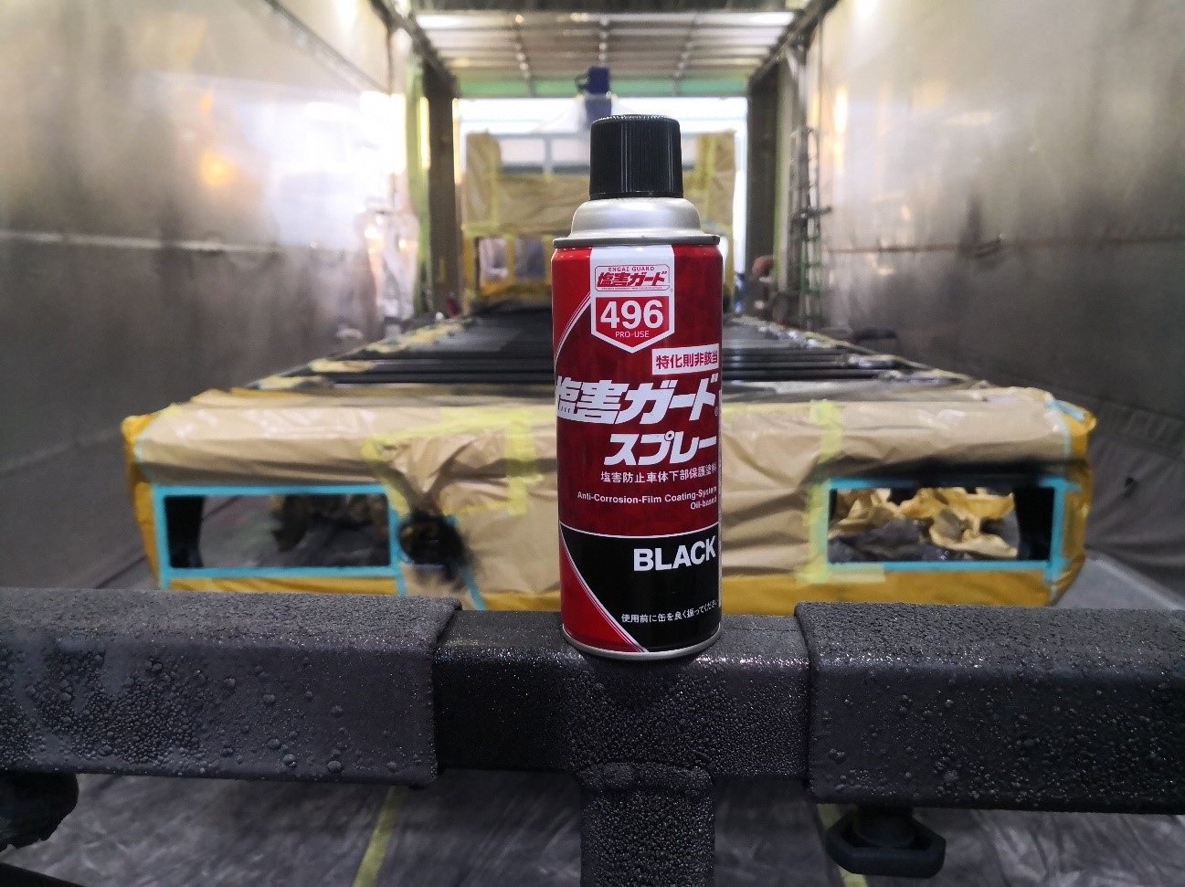 簡単 缶スプレーでトラック防錆塗装のセルフケア 物流お役立ちblog 株 いそのボデー